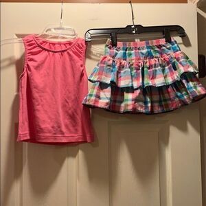 Kelly’s Kid’s Tank top & skirt outfit
